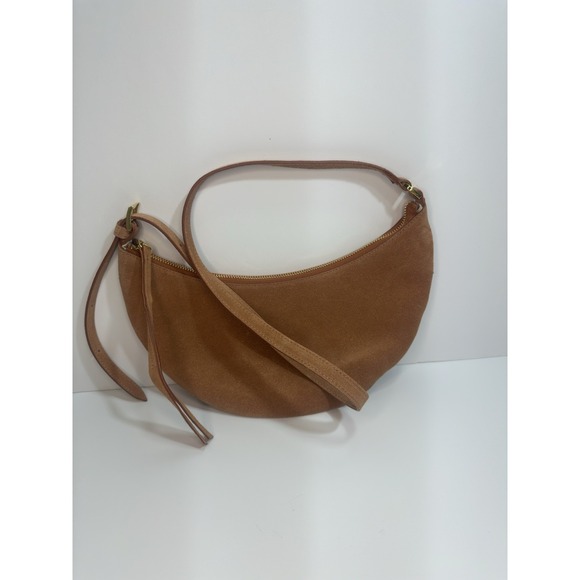Lisselle Kiss Handbag Freya Crossbody Leather Brown Shoulder‎ Bag - Picture 3 of 9